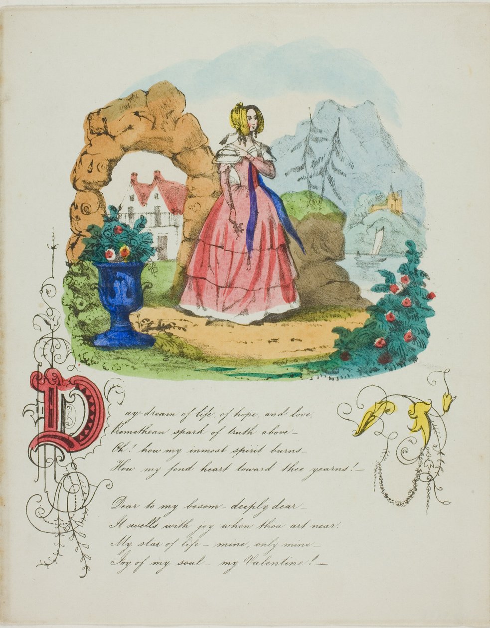 Unelma elämästä, toivosta ja rakkaudesta (valentine) tekijältä Unknown artist