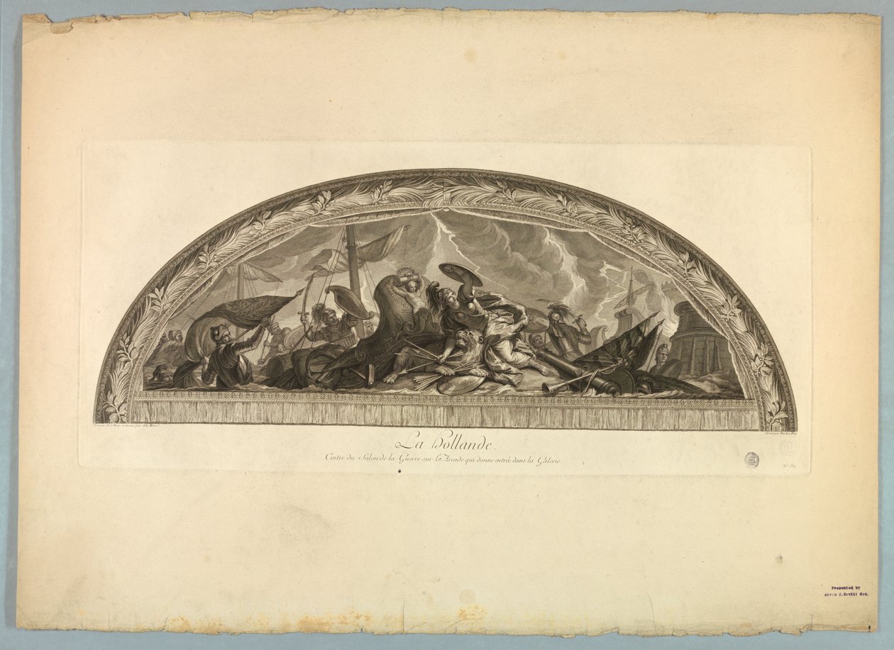 Lebrunin ja Mignardin koristeet Versaillesin palatsissa tekijältä Unknown artist