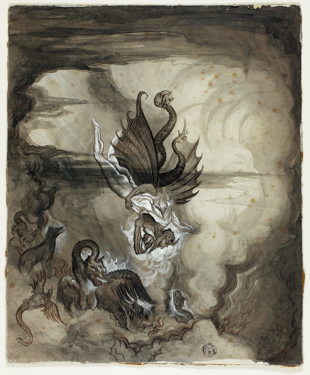 Laskeutuminen helvettiin tekijältä Unknown artist