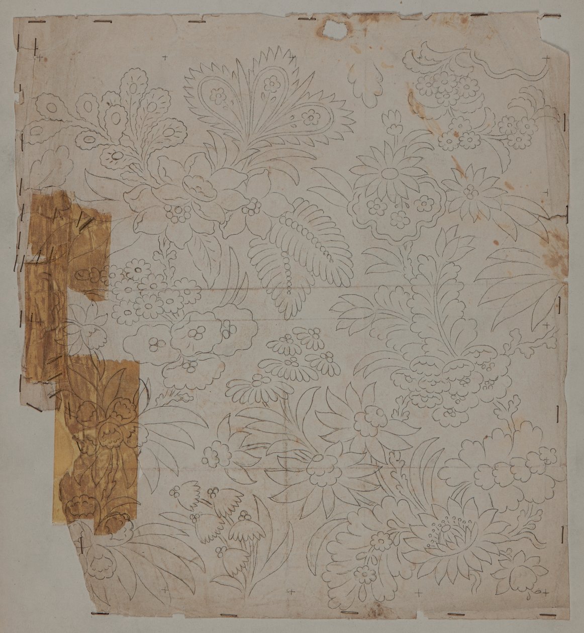 Piirustus, 1700-luvun loppupuoli tekijältä Unknown artist