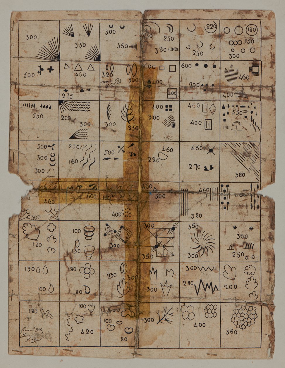 Piirustus, 1700-luvun loppupuoli tekijältä Unknown artist