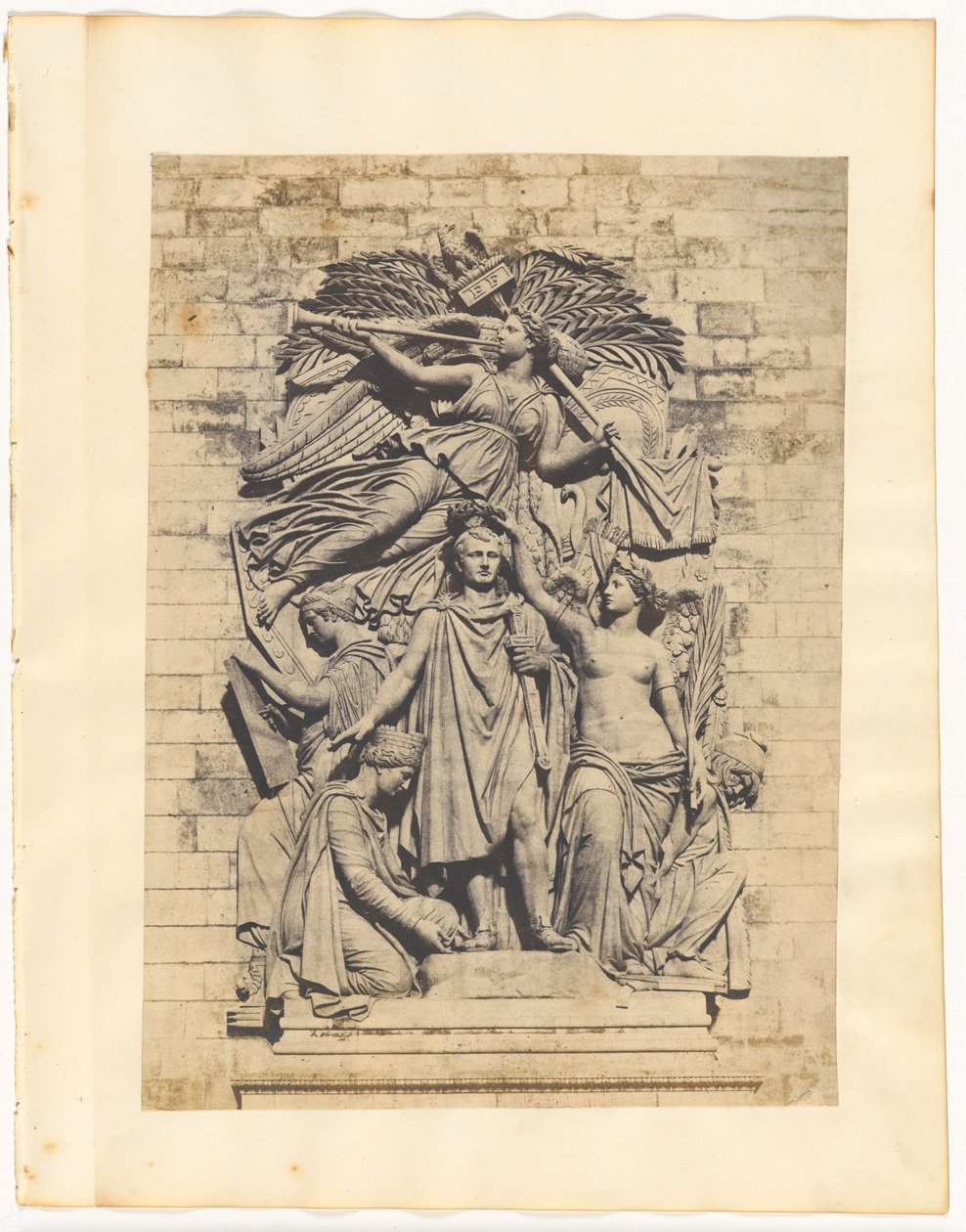 [Yksityiskohta "Le Triomphe" Riemukaaressa] tekijältä Unknown artist