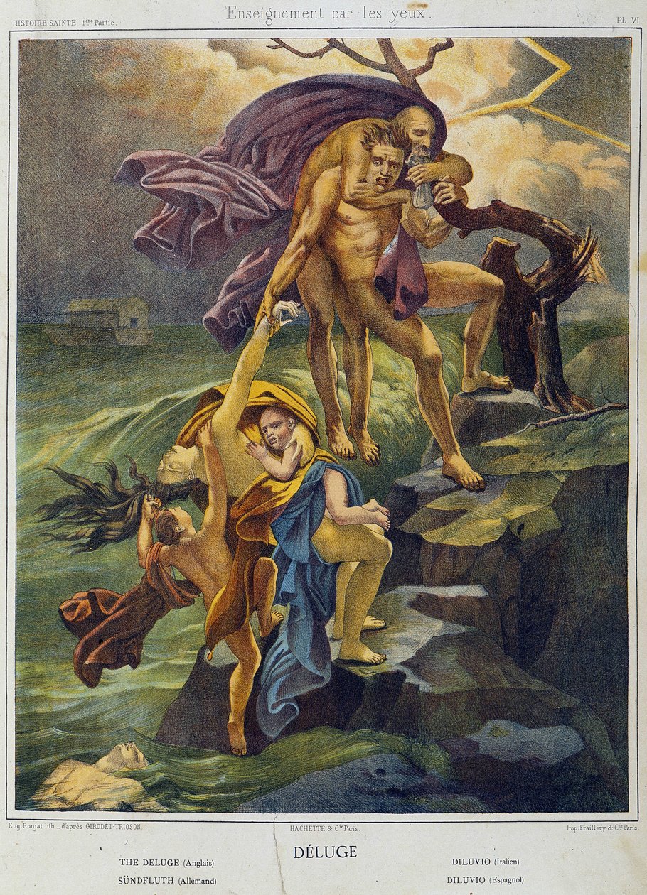 Vedenpaisumus - julkaisussa ”Pyhä historia”, toim. Kirves tekijältä Unknown artist