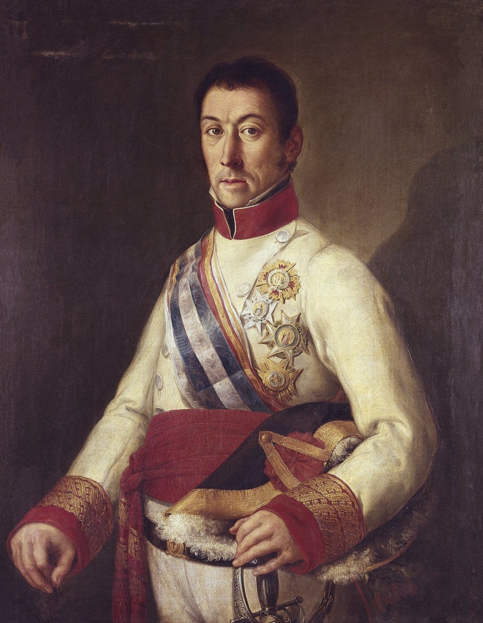 ELIO, Francisco Javier de (1767-1822). Espanjan absolutistinen armeija, Montevideon kuvernööri (maalaus) tekijältä Unknown artist