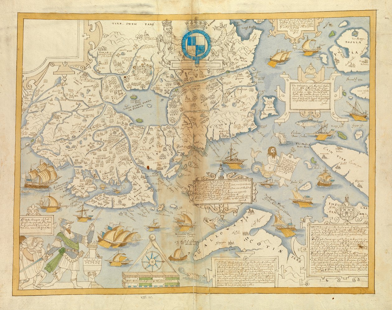Ulsterin itäosa, n. 1594-1603 (pellavalle laskettu). tekijältä Unknown artist
