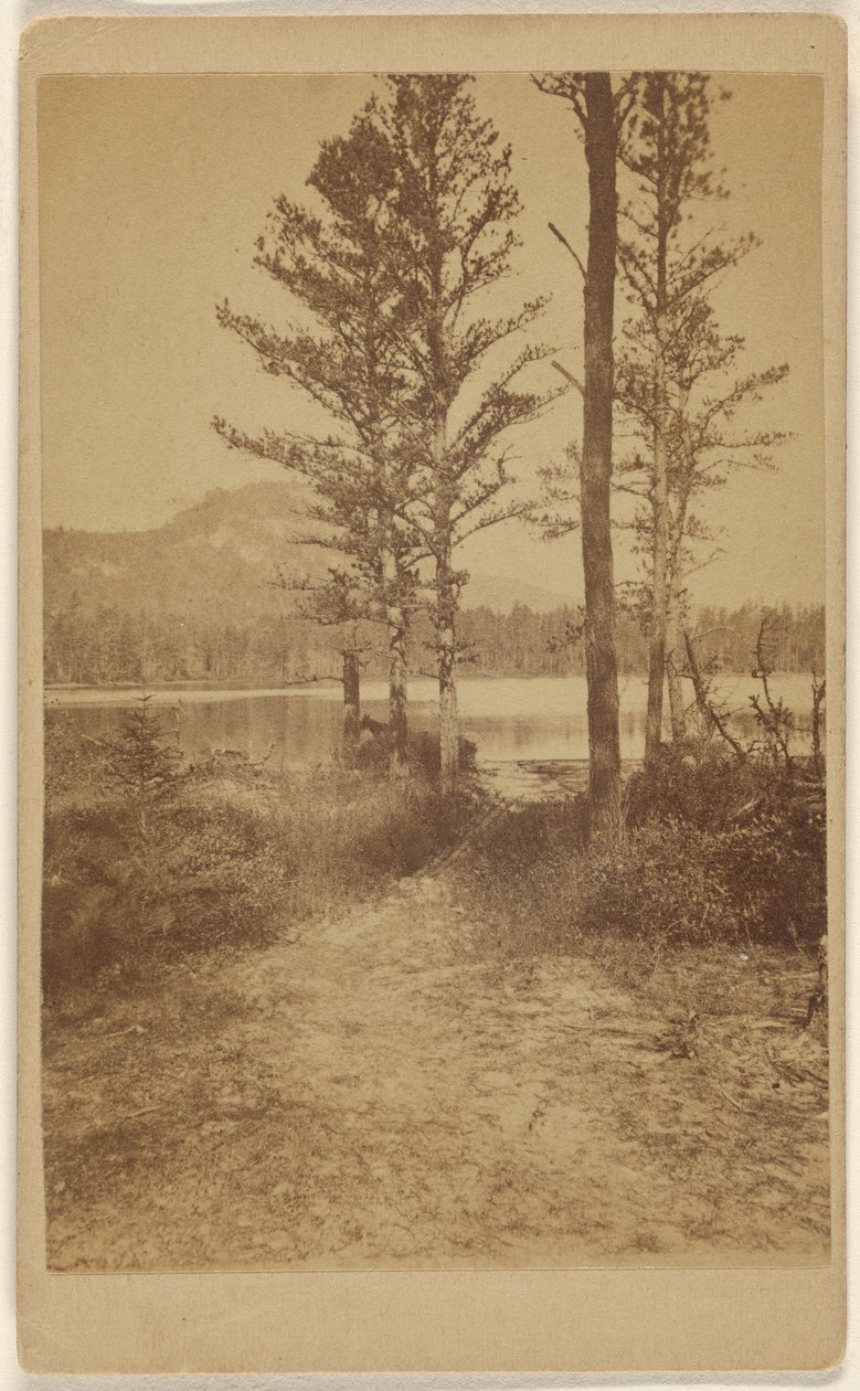 Echo Lake lähellä Conwayta [Wales] tekijältä Unknown artist