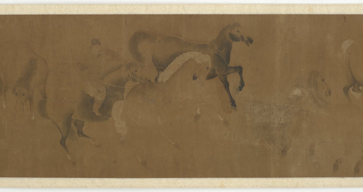Eight Steeds and a Groom   1242928   fi       finnish Successfully Translated  Original: Jonge vrouw in de ochtend The Charms of the Morning (title on object) Translat: Jonge vrouw in de ochtend The Charms of the Morning (title on object) 1366981 fi finnis tekijältä Unknown artist
