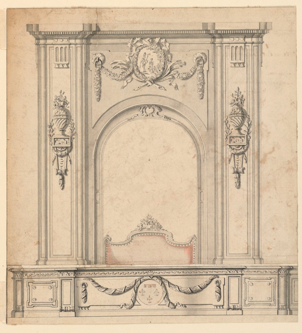 Sängyn alkovin korotus Philippelle, Duc d