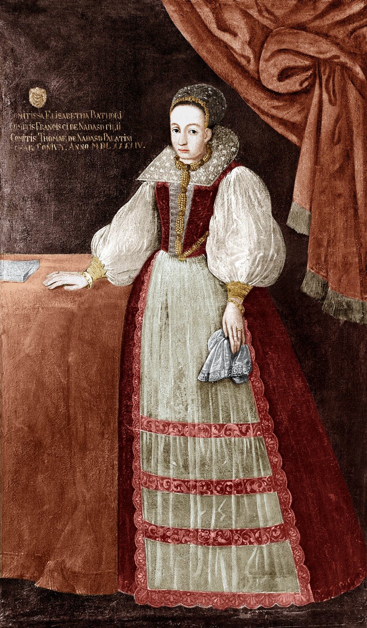 Elizabeth Bathory (öljy kankaalle) tekijältä Unknown artist