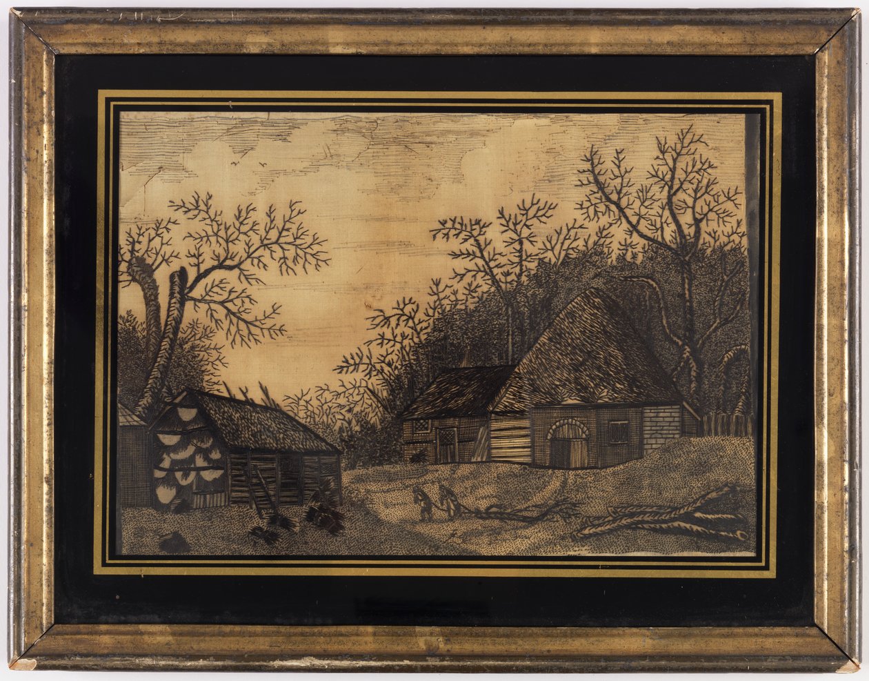 Quadre brodat finlandès tekijältä Unknown artist