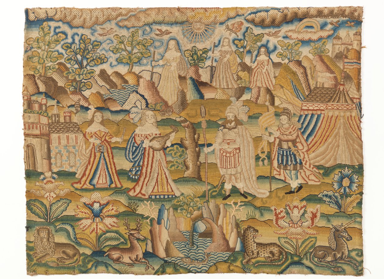Brodeerattu kuva tekijältä Unknown artist