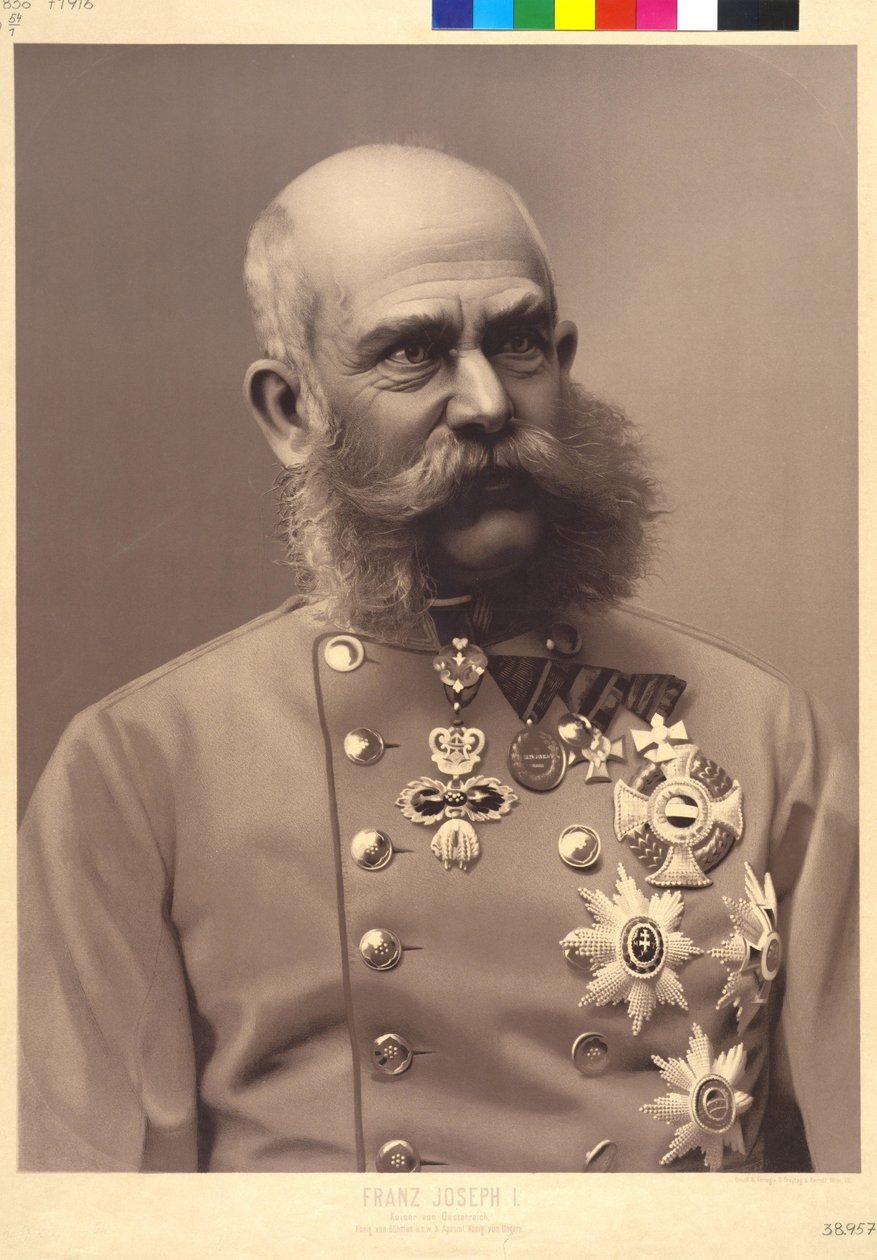 Itävallan keisari Franz Joseph I tekijältä Unknown artist