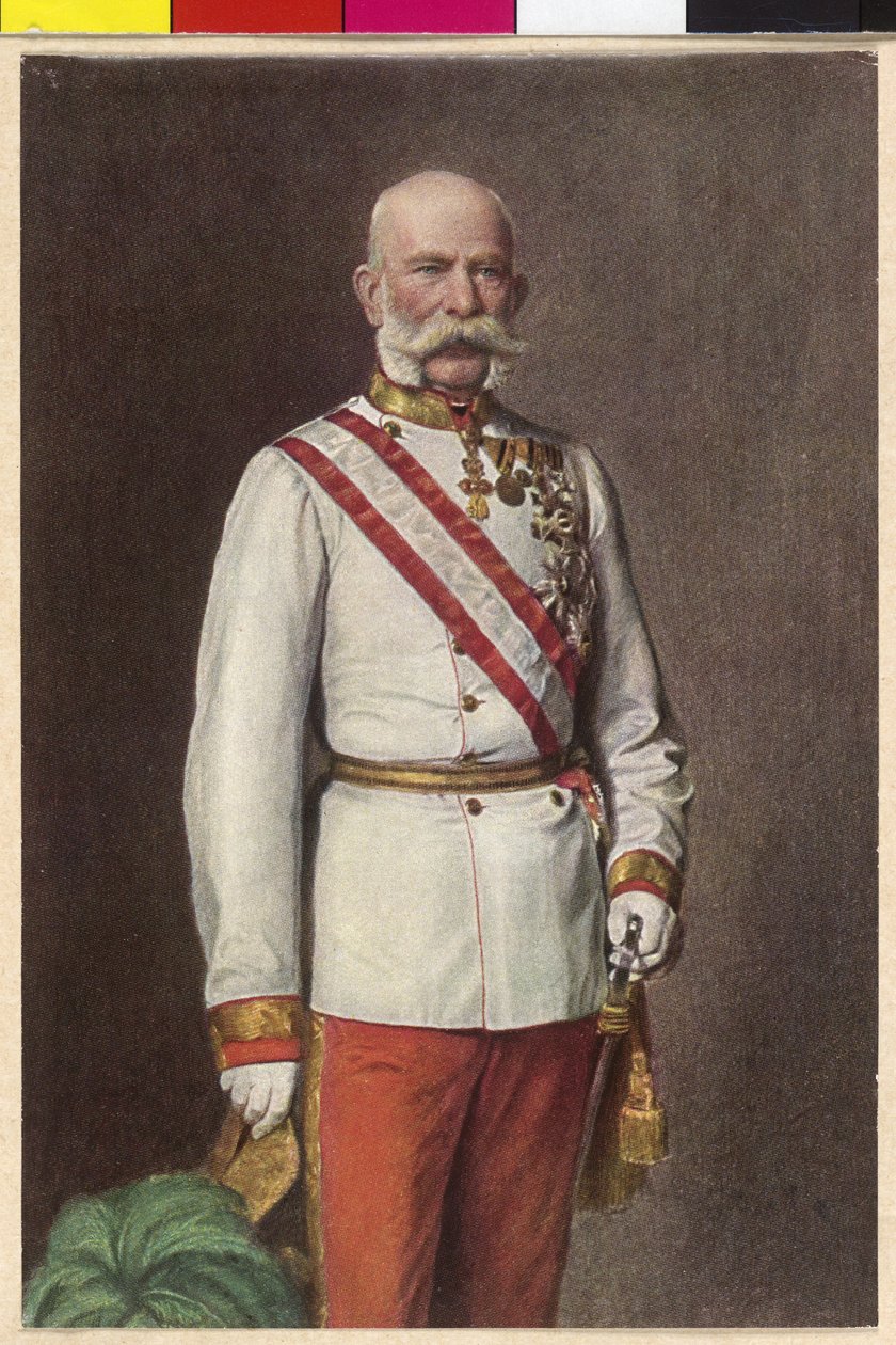 Itävallan keisari Franz Joseph I tekijältä Unknown artist