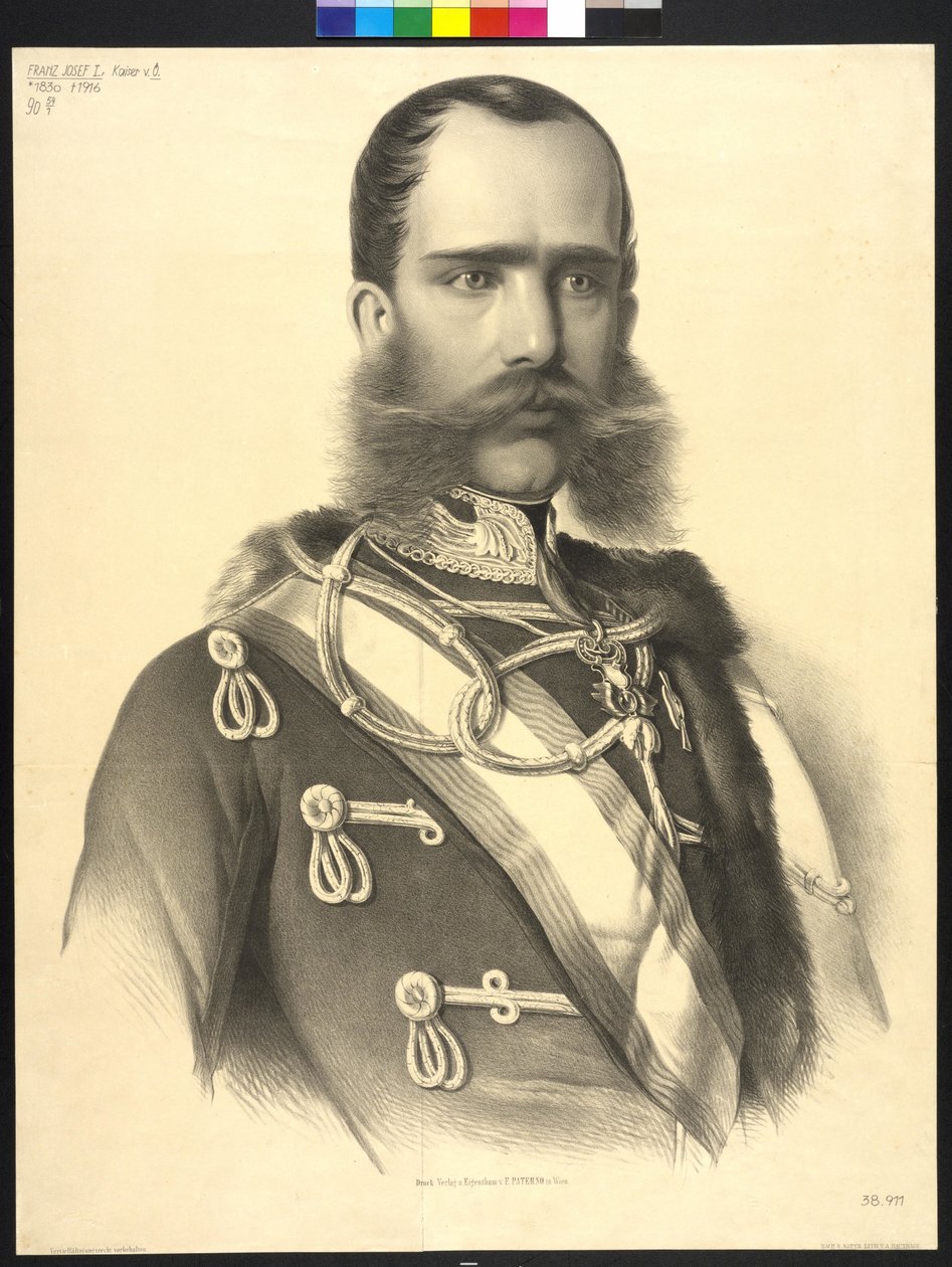 Itävallan keisari Franz Joseph I tekijältä Unknown artist