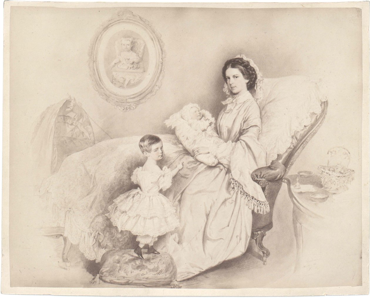 Itävallan keisarinna Elisabeth tekijältä Unknown artist
