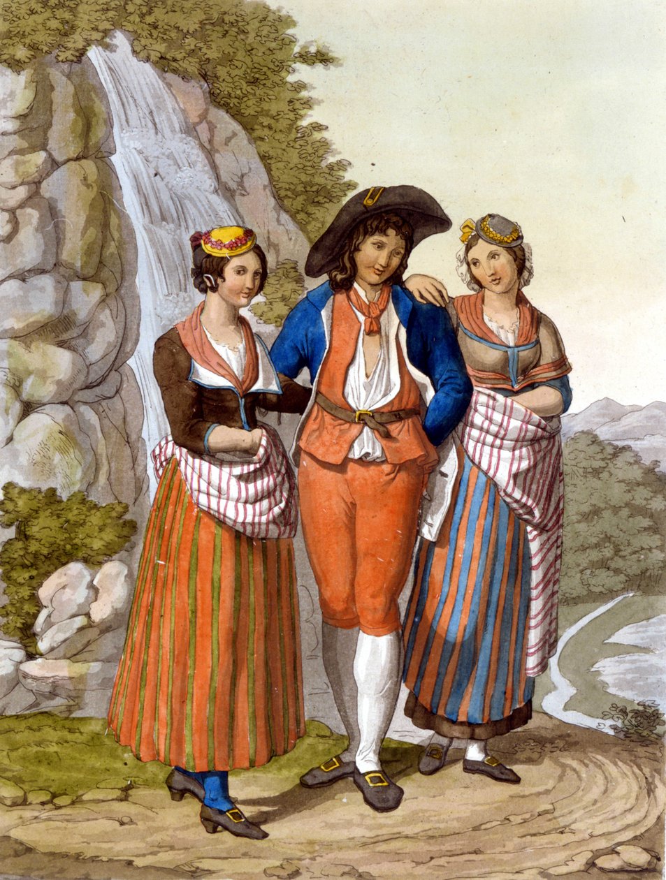 Kaiverrus 1700-luvun lopulta. tekijältä Unknown artist