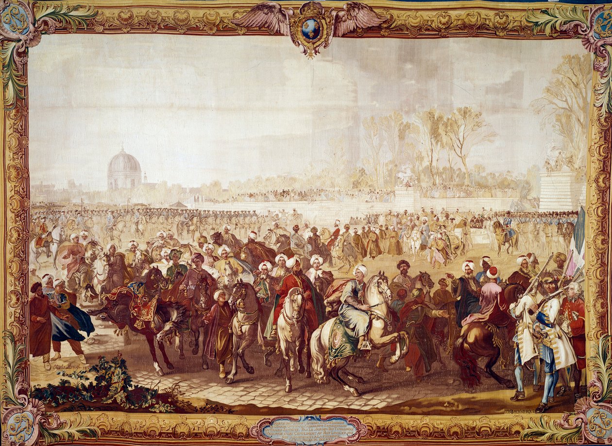 Turkin suurlähettilään Mehmet Effendin poistuminen Tuileries