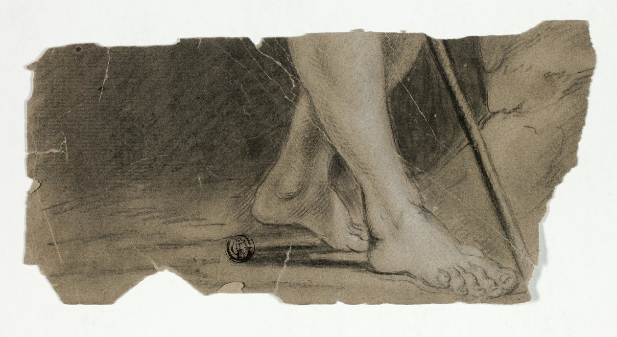 Johannes Kastajan jalat (katkelma) tekijältä Unknown artist