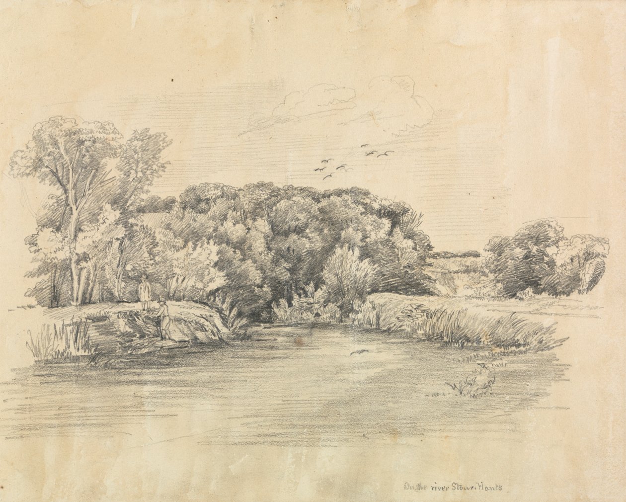 Kalastajat Stour-joella tekijältä Unknown artist