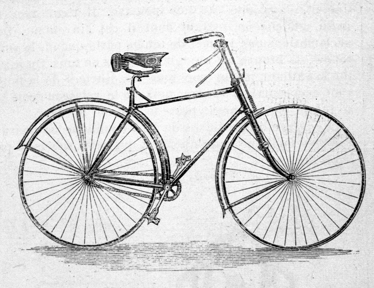 Runko polkupyörän malli. tekijältä Unknown artist