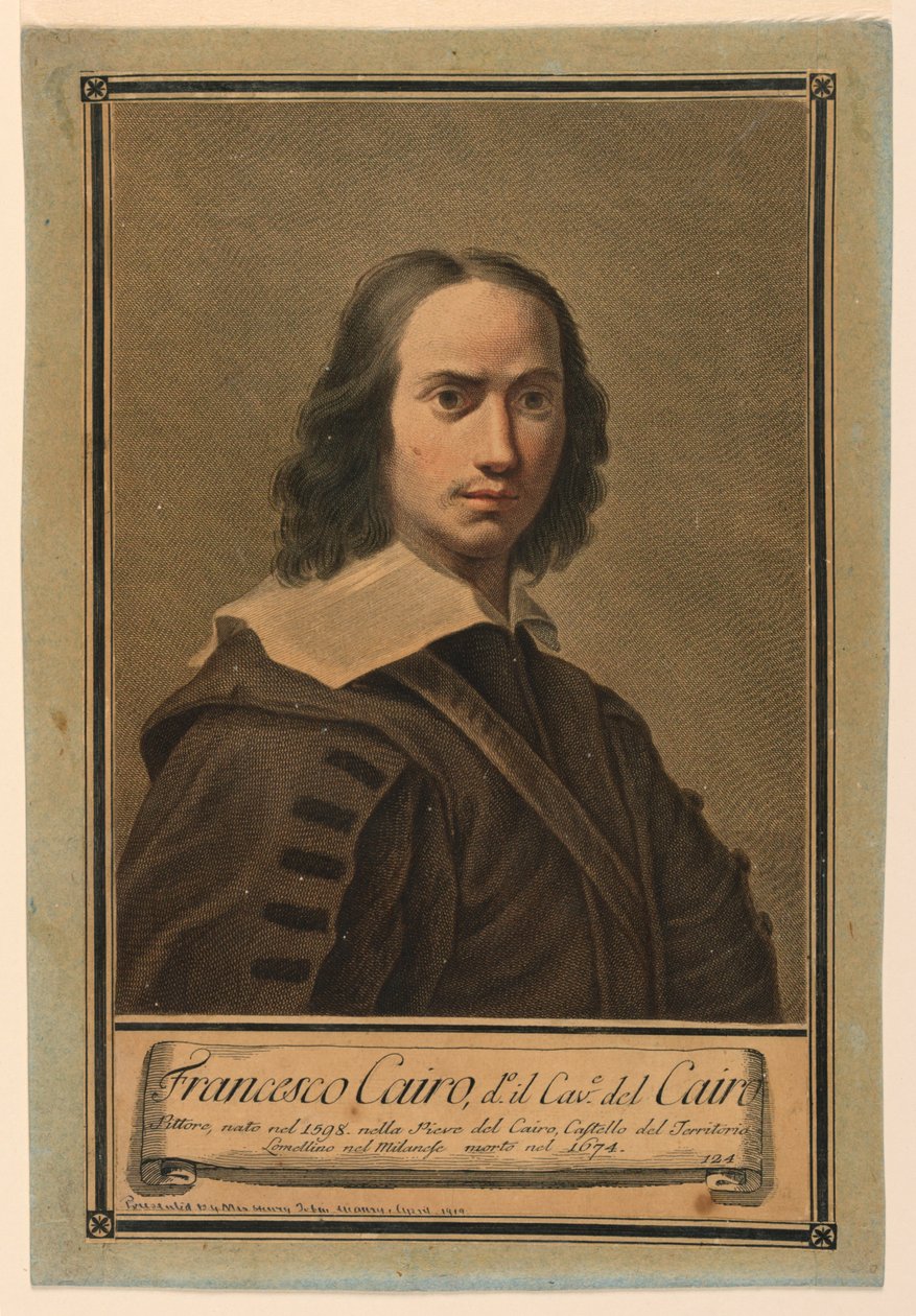 Francesco Kairo, tee. . Cav. Kairosta tekijältä Unknown artist
