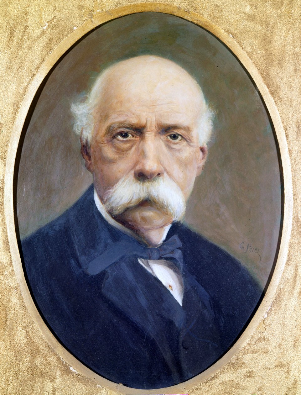 Francesco Crispi (1819 - 1901), italialainen poliitikko. G. Perezin maalaus. Musee du Risorgimento Roomassa. tekijältä Unknown artist