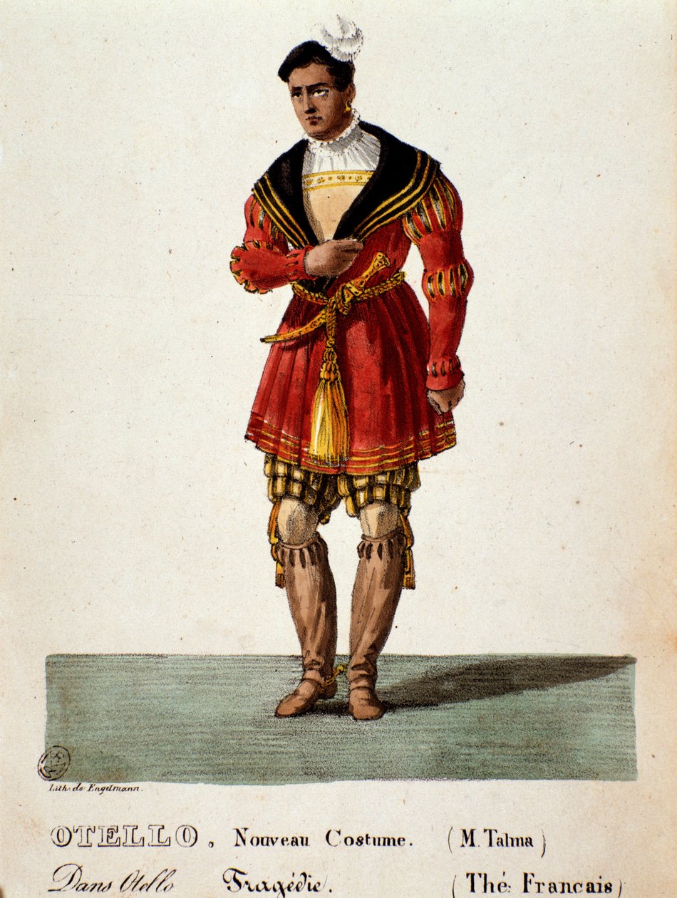 Francois Joseph Talma Jean-Francois Ducisin Othellossa tekijältä Unknown artist