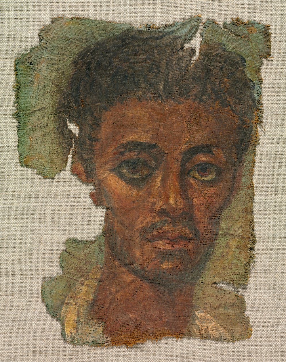 Hautajaiset miehen muotokuva tekijältä Unknown artist