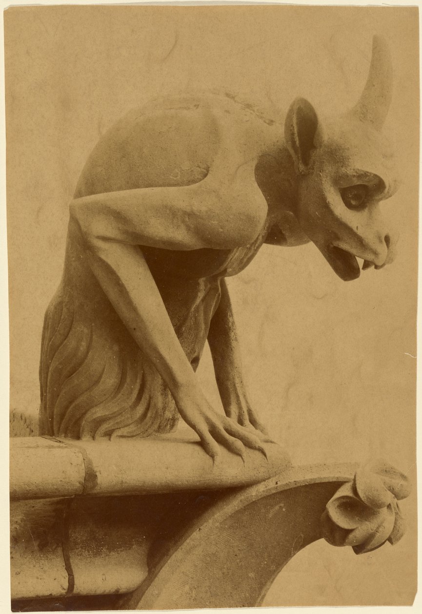 [Gargoyle, Notre-Dame] tekijältä Unknown artist