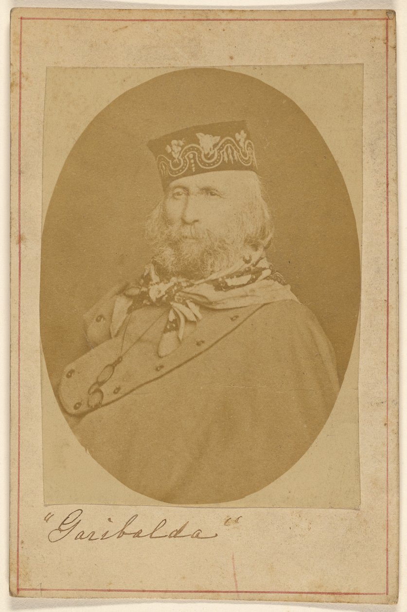 "Garibalda" [sic]/[Giuseppe Garibaldi, 1807 - 1882]]] tekijältä Unknown artist
