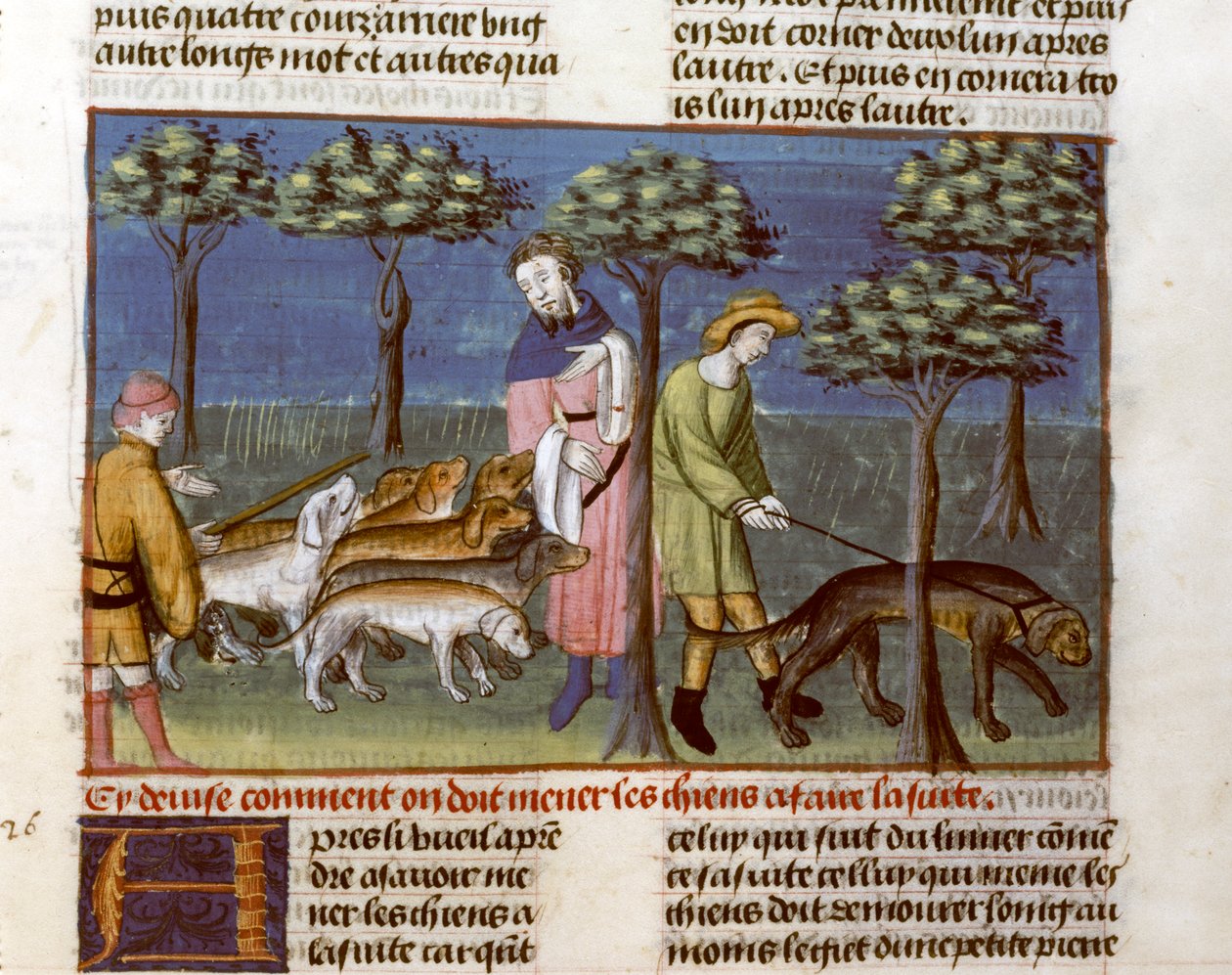 Gaston Phoebus, Metsästyssopimus tekijältä Unknown artist