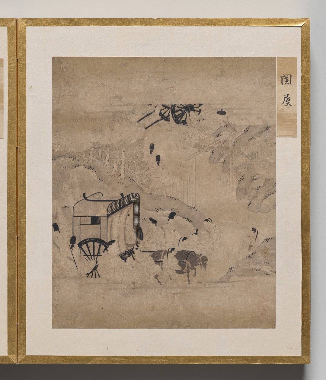 Gatehouse Album of Illustrations for the Tale of Genji tekijältä Unknown artist