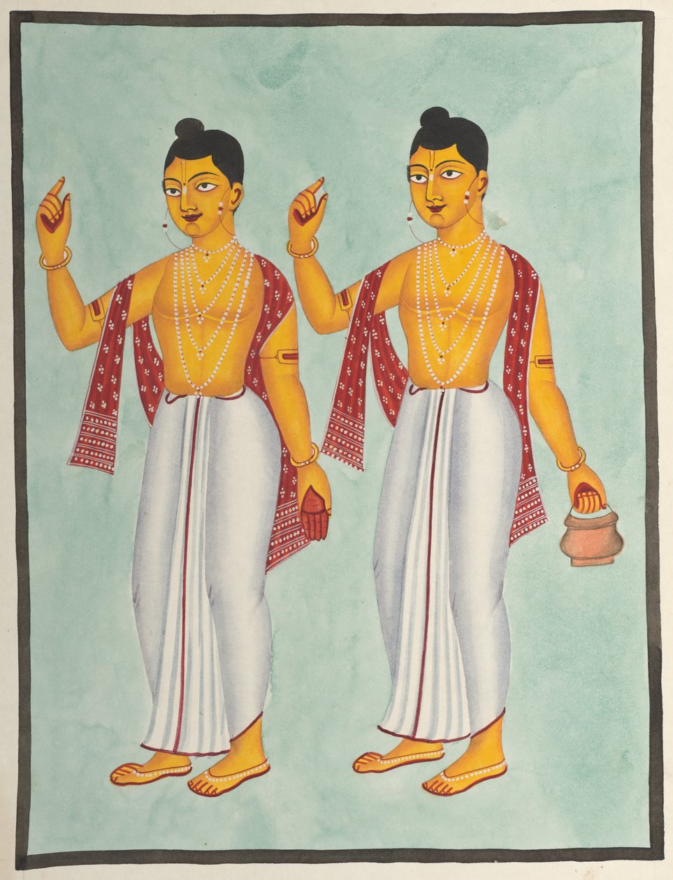 Gaur ja Nitai tekijältä Unknown artist