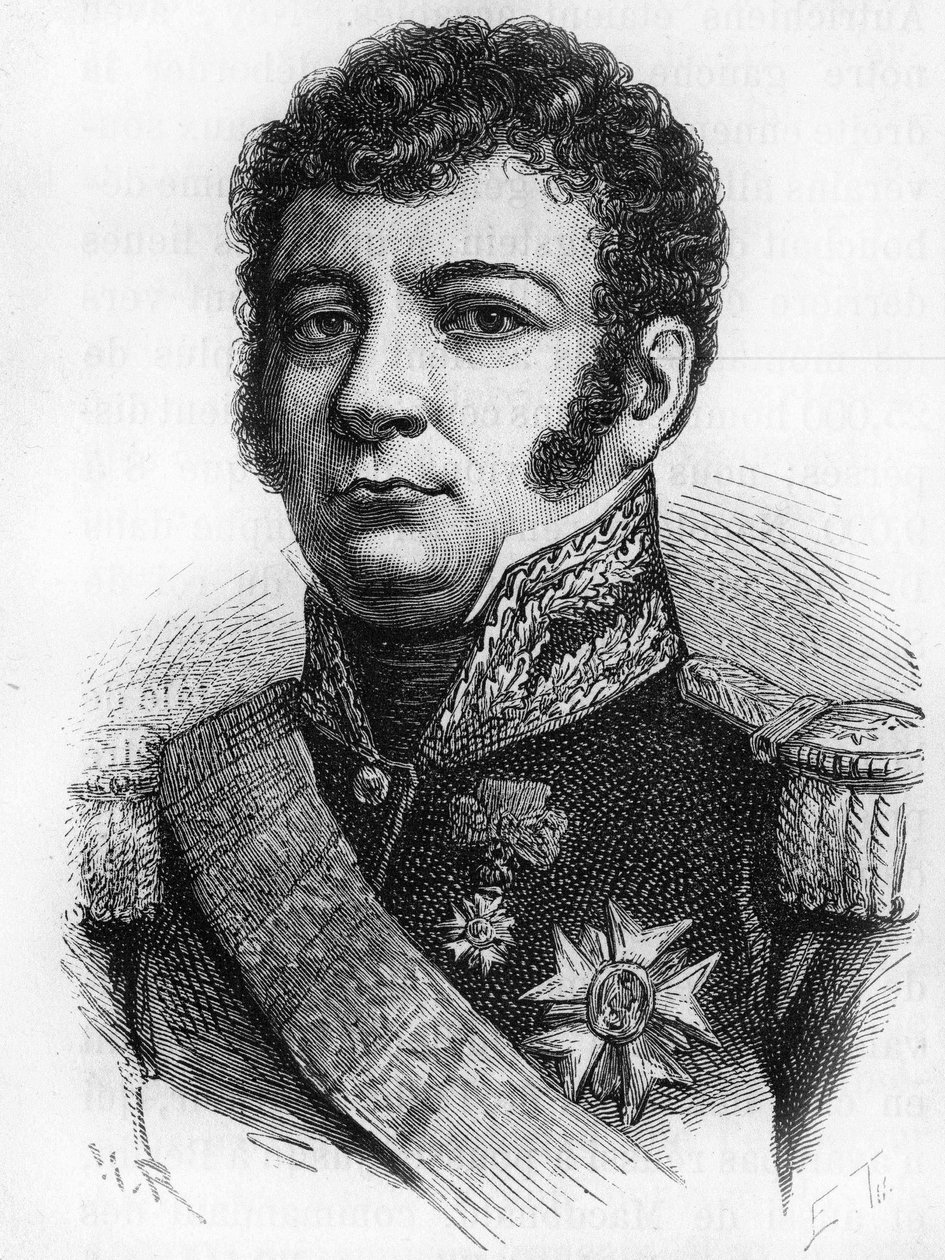 Kenraali Dominique-Joseph Vandamme (1770-1830), Unsebourgin kreivi. tekijältä Unknown artist