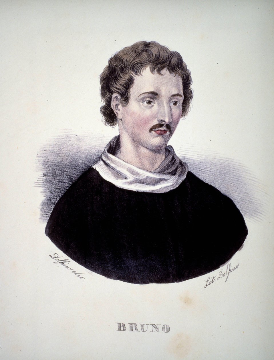 Giordano Bruno (1548-1600), italialainen filosofi tekijältä Unknown artist