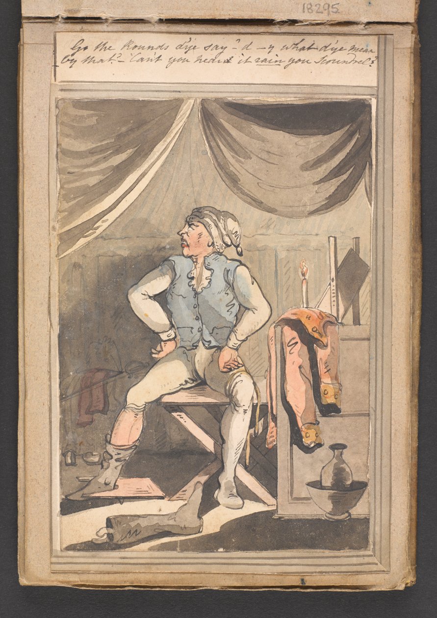 Mene kierrokselle, sanotko? d-y mitä tarkoitat sillä? - Etkö kuule sataa, sinä roisto? tekijältä Unknown artist
