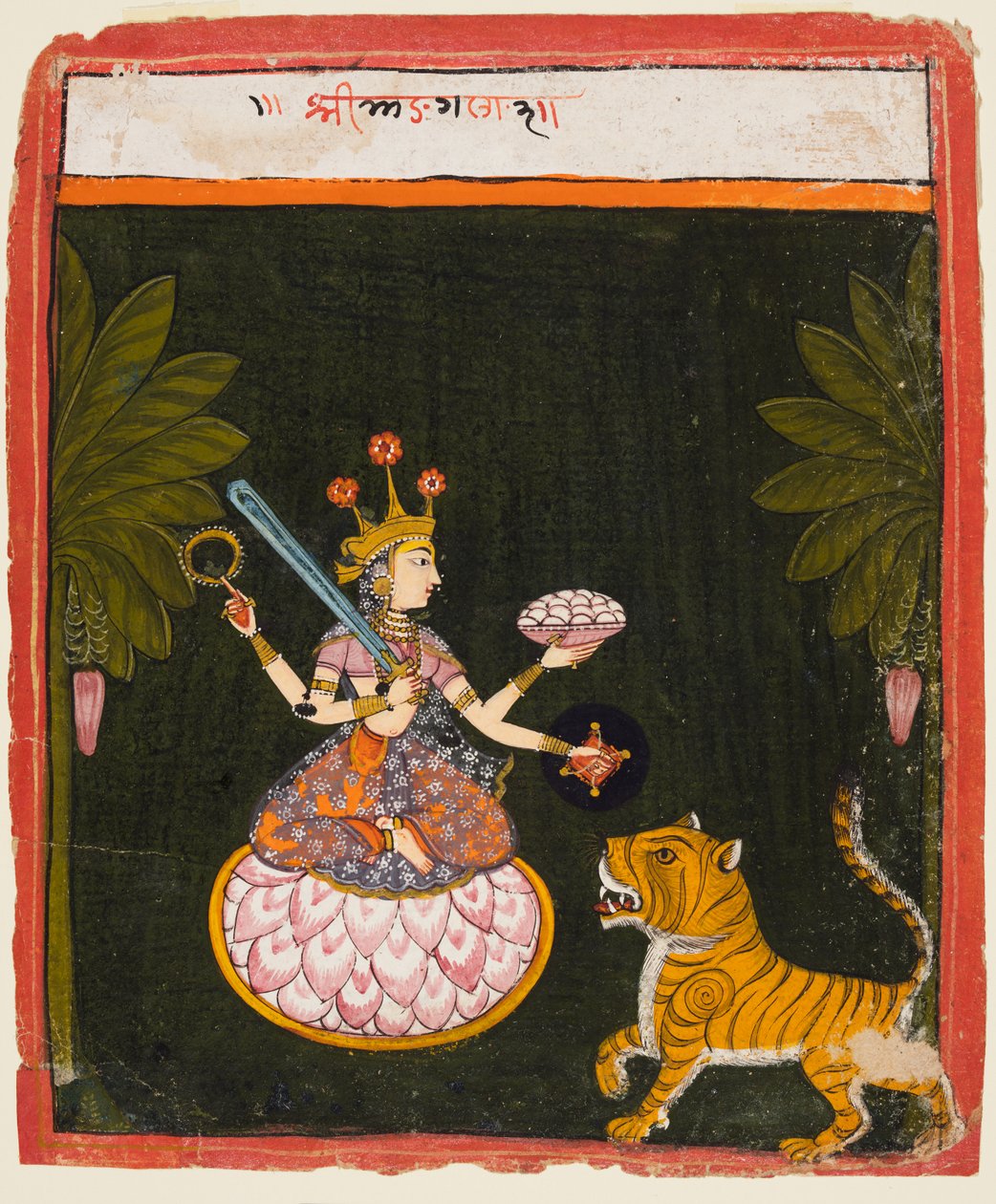 Jumalatar Mangala, Devi-sarjasta tekijältä Unknown artist