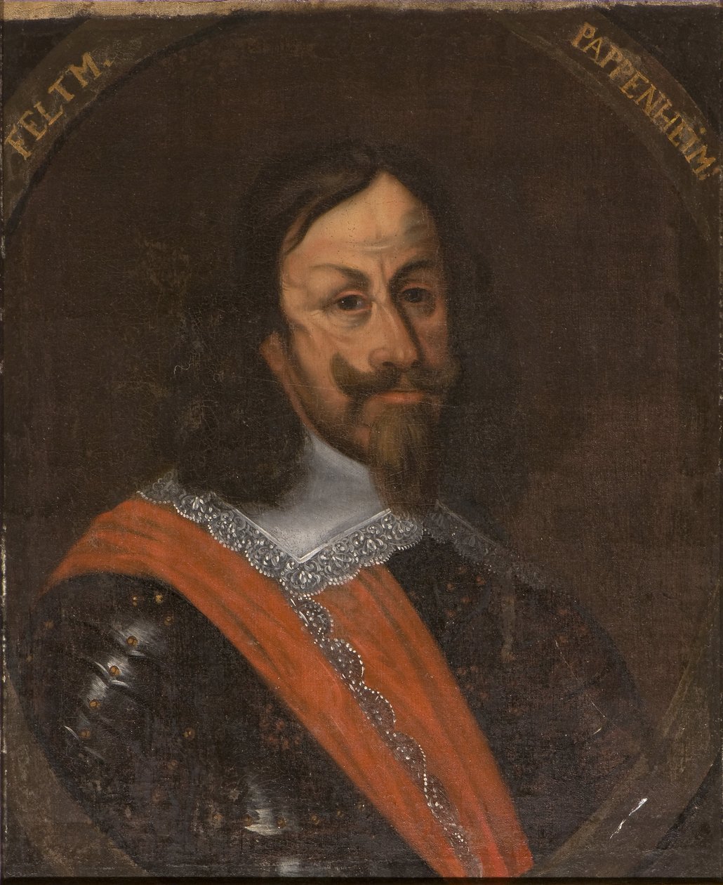 Gottfried Heinrich, Pappenheimin suvereenin kreivi, marechal du Saint Empire - Muotokuva Pappenheimin kreivi Gottfried Heinrichistä tekijältä Unknown artist