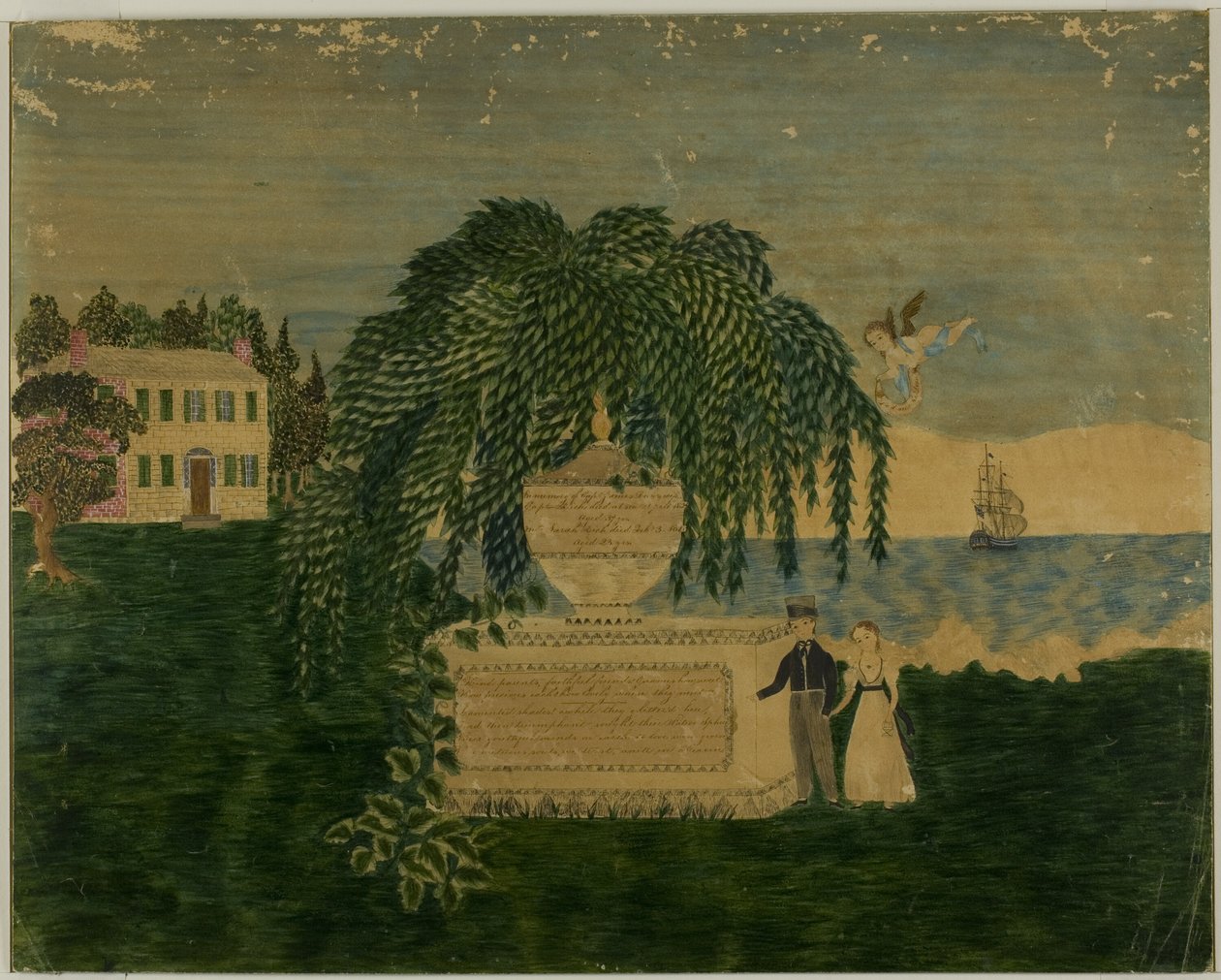 Kapteenin ja rouva Richin hauta tekijältä Unknown artist