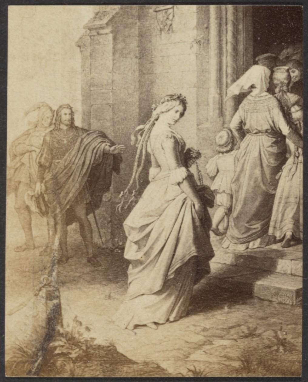 Gretchen (Faust) by W.V. Kaulbach tekijältä Unknown artist