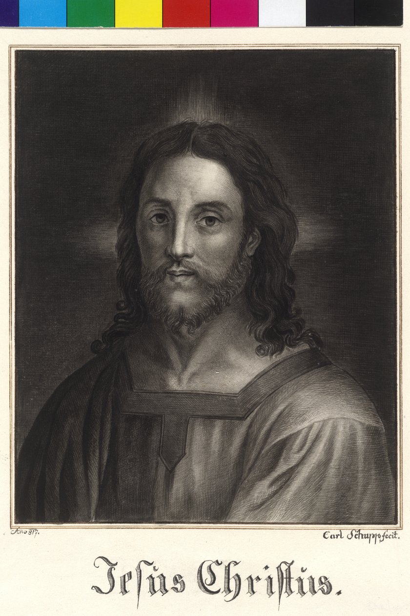 Puolipitkä Jeesus Kristus tekijältä Unknown artist