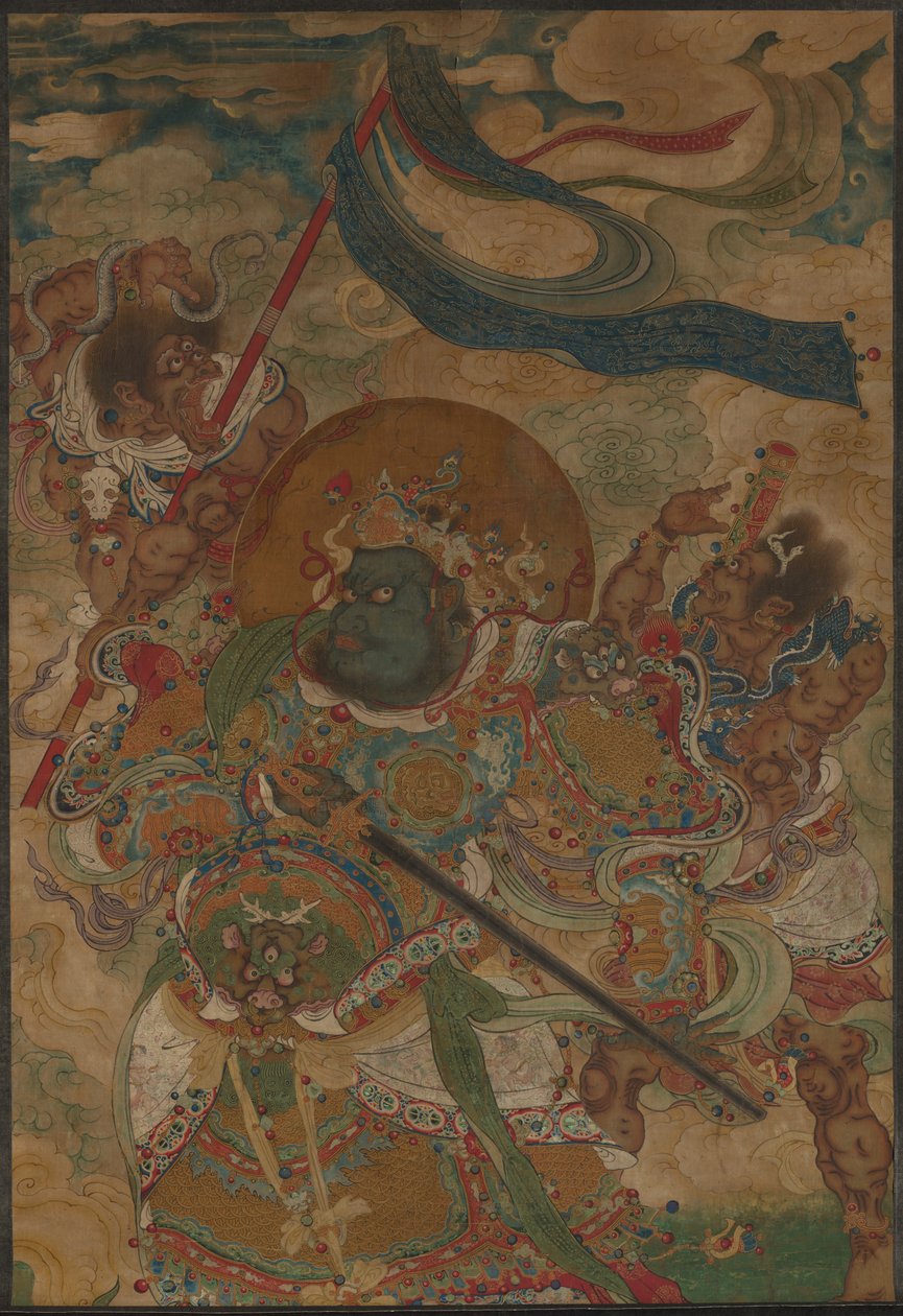 Taivaallinen kuningas Virudhaka tekijältä Unknown artist