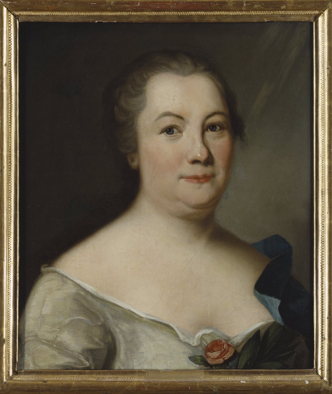 Hedvig Charlotta Nordenflycht, mokkanahkainen runoilija - Muotokuva runoilijasta Hedvig Charlotta Nordenflycht (1718-1763), Anonymous. Öljy kankaalle. Mitat: 47x40 cm. Tukholman kansallismuseo tekijältä Unknown artist