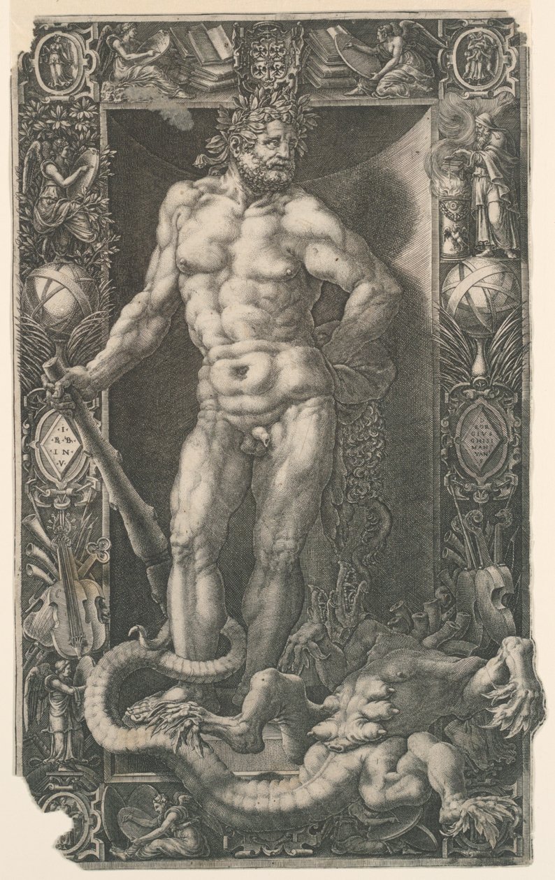 Hercules voitti Lernan hydran tekijältä Unknown artist