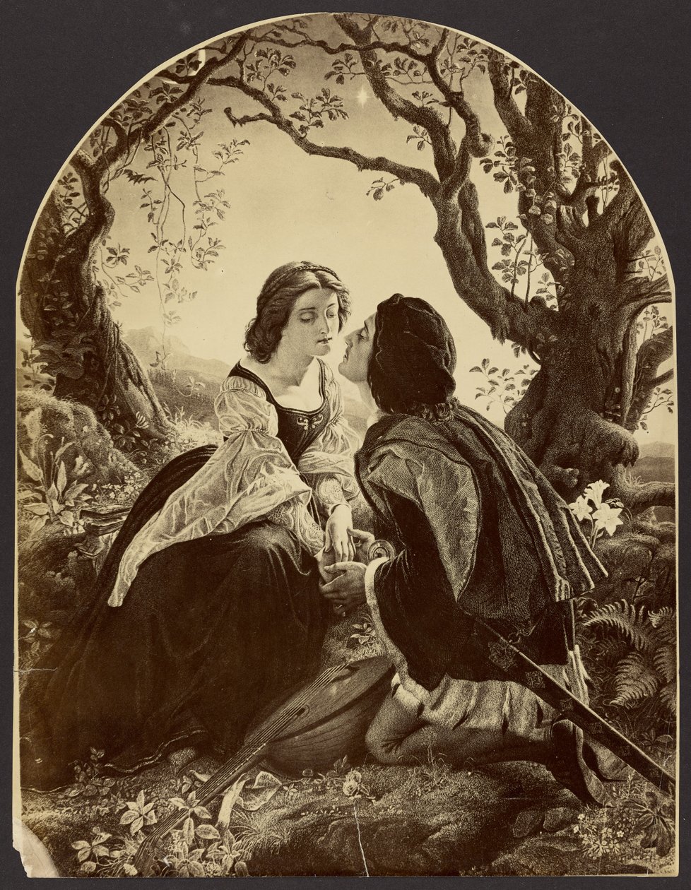 [Hesperus, iltatähti, rakastavaisille pyhä, 1855, kirjoittanut Sir Joseph Noel Paton] tekijältä Unknown artist