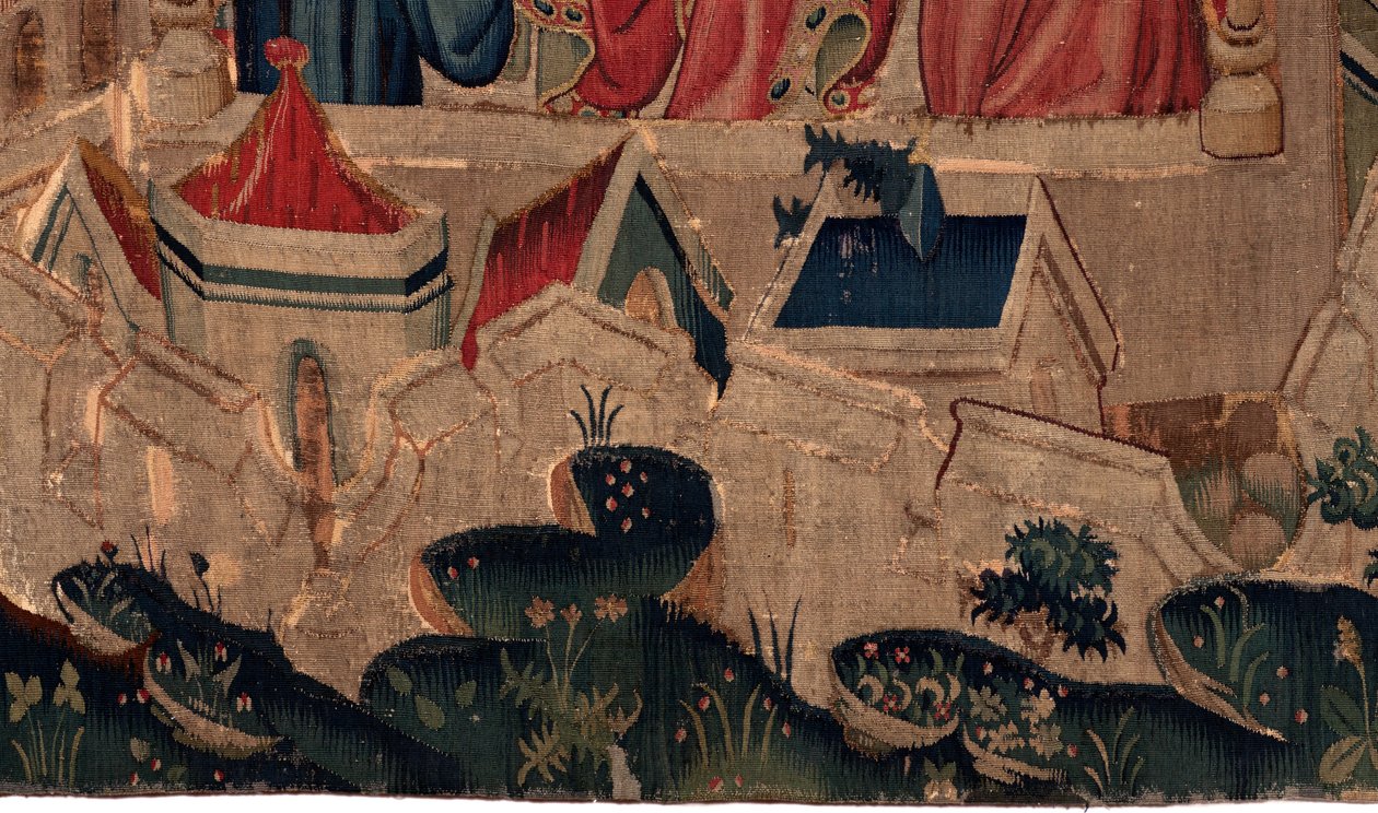 Saint Piatin ja Saint Eleuthèren historia, kohtaus 9 Saint-Éleuthère vahvistetaan Tournain piispaksi (Au boin saint l