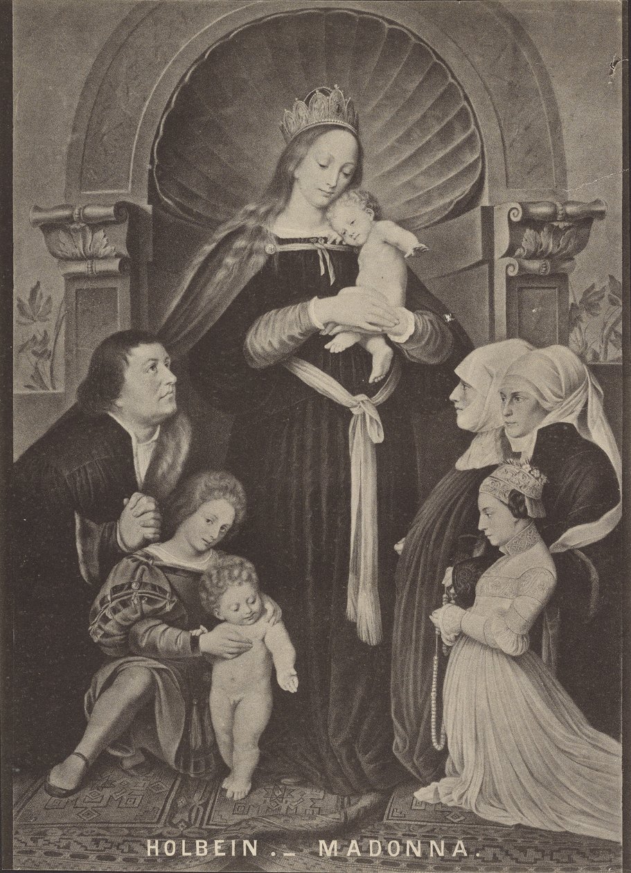 Holbein - Madonna tekijältä Unknown artist