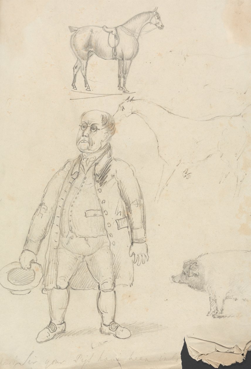 Hevonen, Mies ja Possu tekijältä Unknown artist