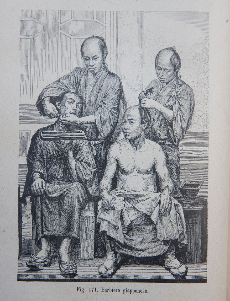 Kuvitus Louis Figuierin "Ihmiskunnasta". tekijältä Unknown artist