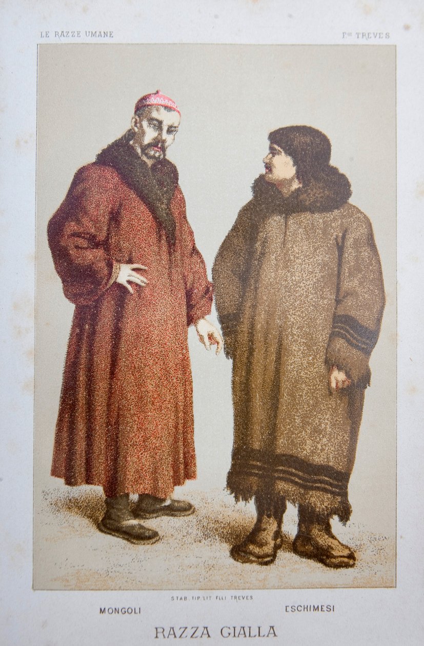Kuvitus Louis Figuierin "Ihmiskunnasta". tekijältä Unknown artist
